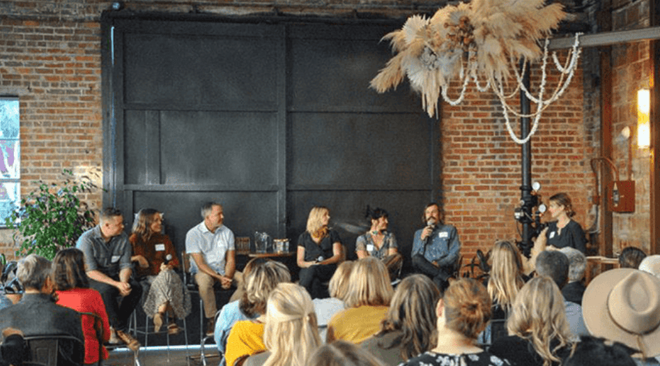 panel group of people at an Insight Studio Workshop